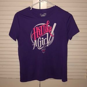Under Armor softball shirt